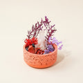 Red Jasper Crystal Bowl | Grounding & Protection | Black Tourmaline