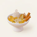 Crystal Abundance Bowl with White Quartz & Ingots | Prosperity