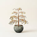 Natural Citrine Crystal Tree with Ceramic Base | Solar Plexus Chakra