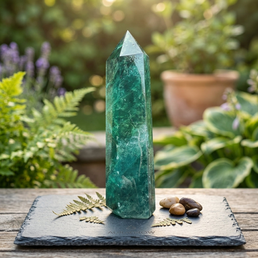 Blue Fluorite Tower | Mental Clarity & Focus