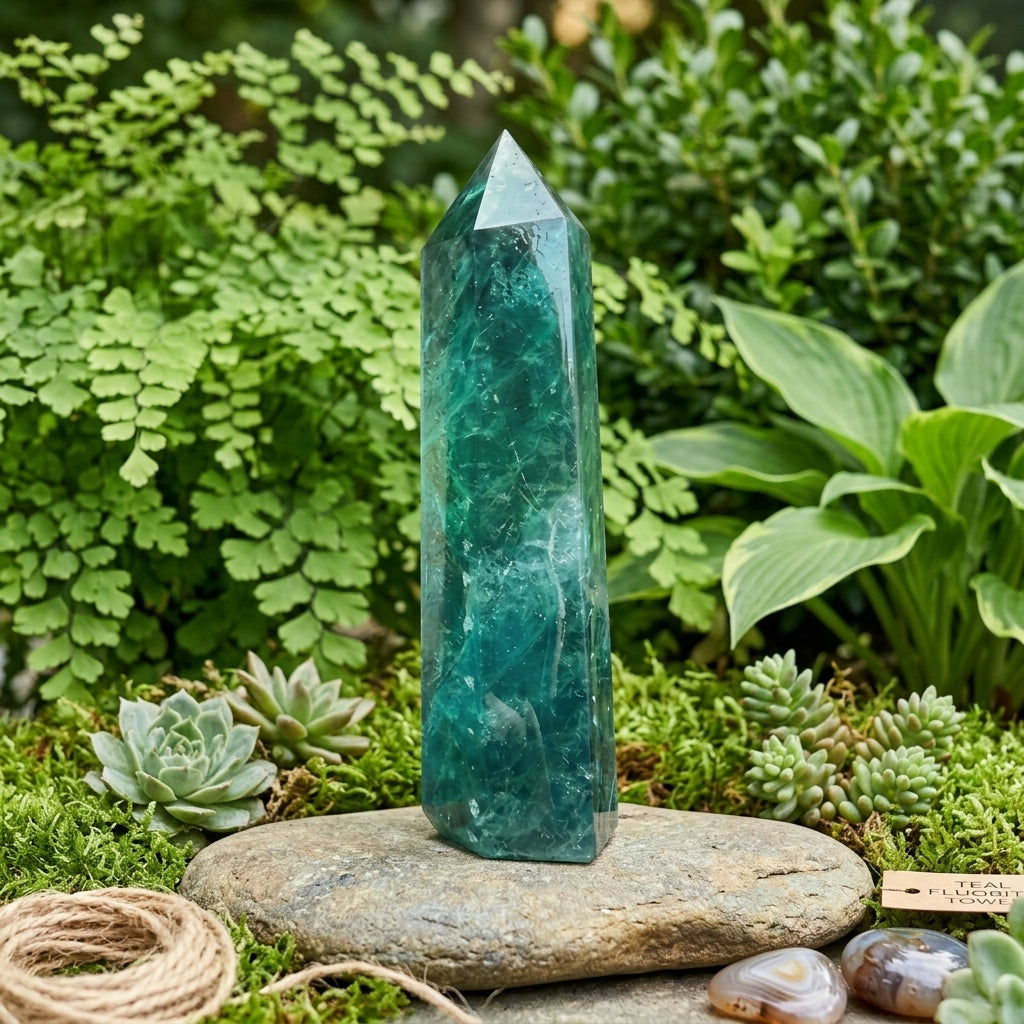 Blue Fluorite Tower | Mental Clarity & Focus