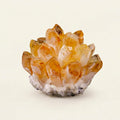 High-Grade Citrine Cluster | Deep Golden Raw Crystal