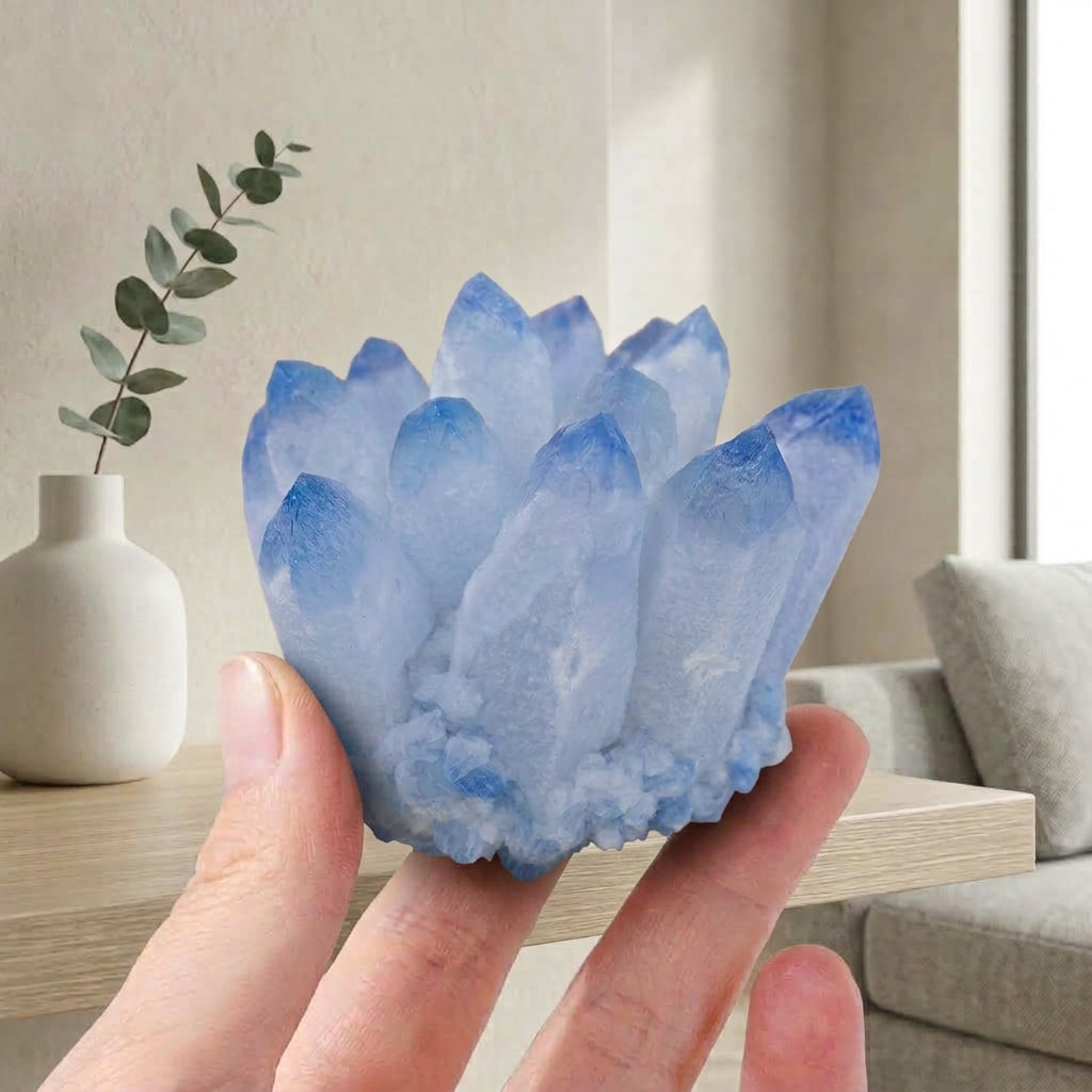 Blue Quartz Cluster | Calm & Clear Communication