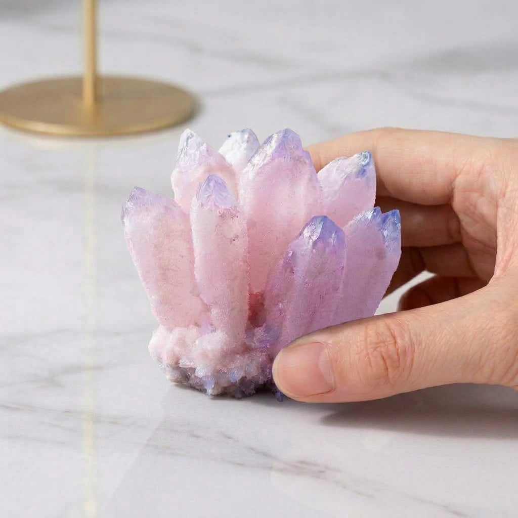 Lavender Quartz Cluster | Gentle Love & Inner Peace